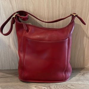 Vintage unused Coach bag circa 1990s. It was my grandmothers but is unused